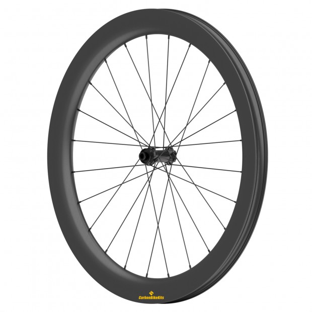 [Ultralight] 405g 700C 57x40mm Carbon Tubeless Gravel / CX / MTB / Beach Racer Wheels Rim